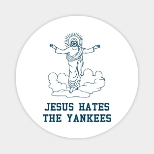 Jesus Hates the Yankees Magnet